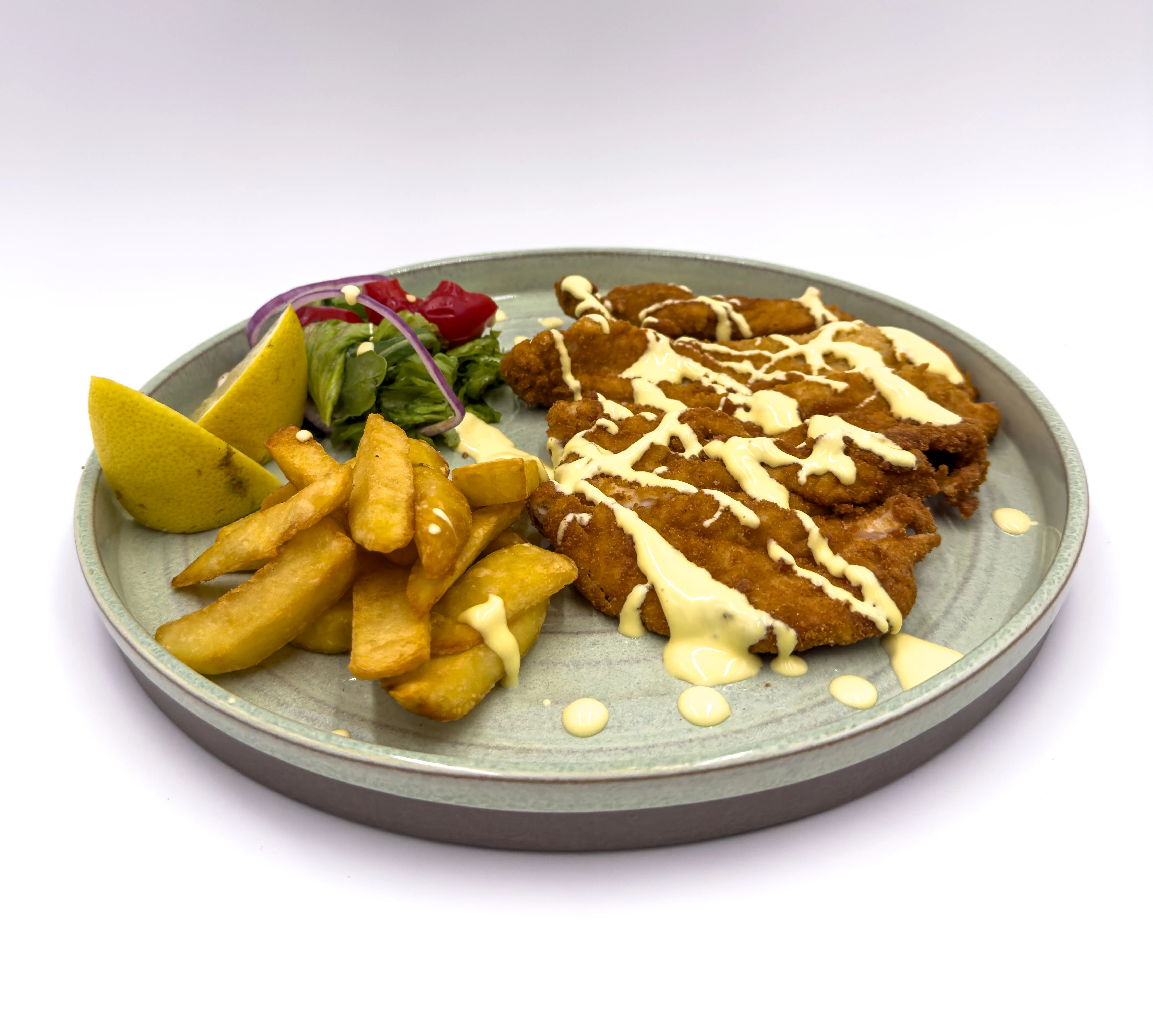 Breaded chicken cutlet