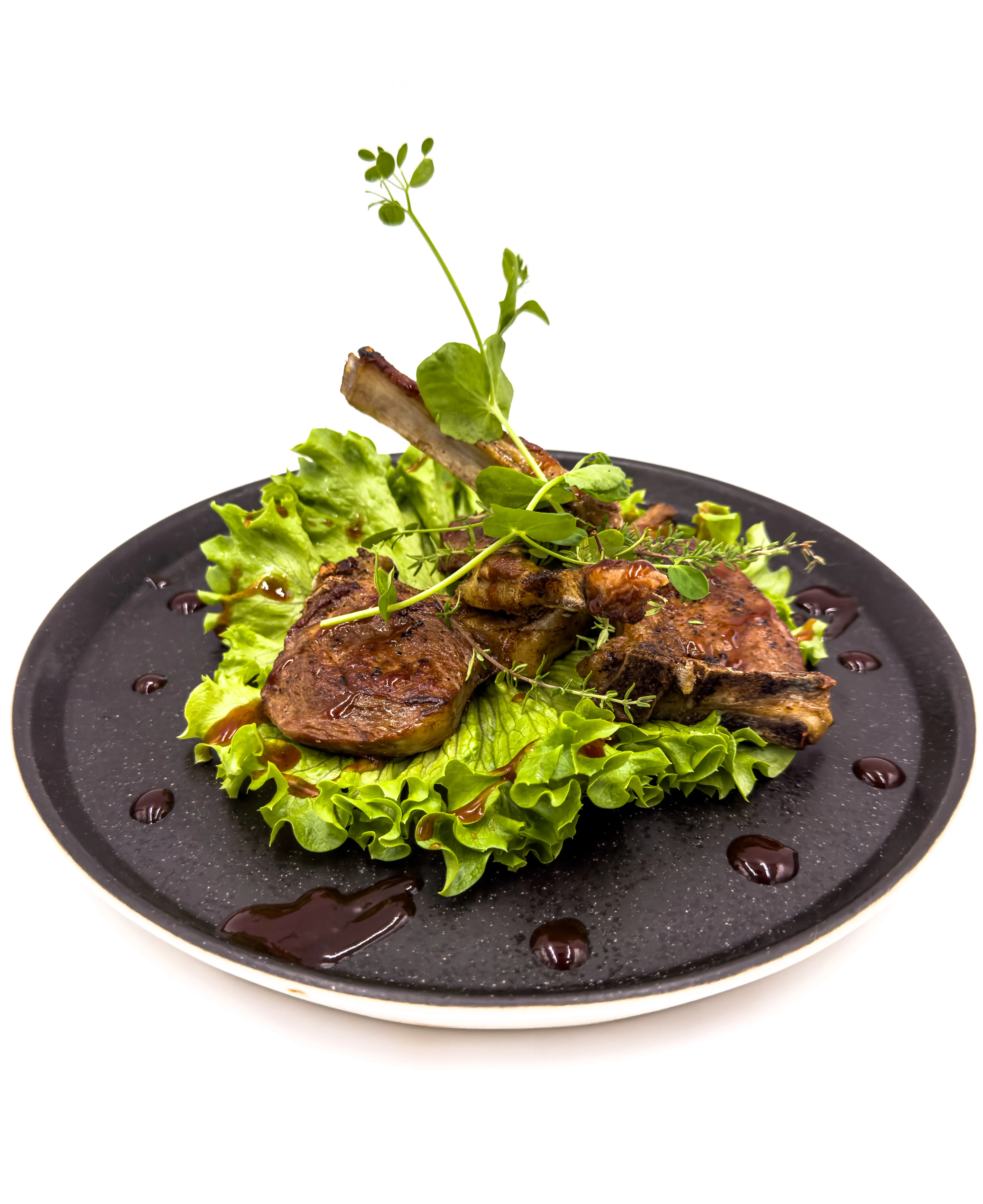 Grilled lamb chops