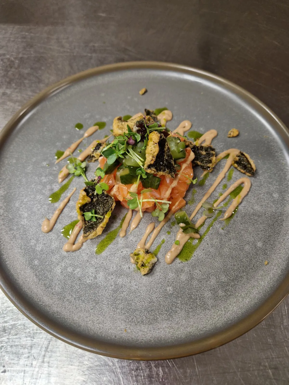 Salmon tartaar
